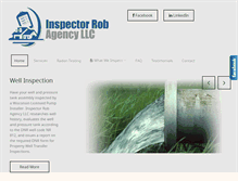 Tablet Screenshot of inspectorrob.com